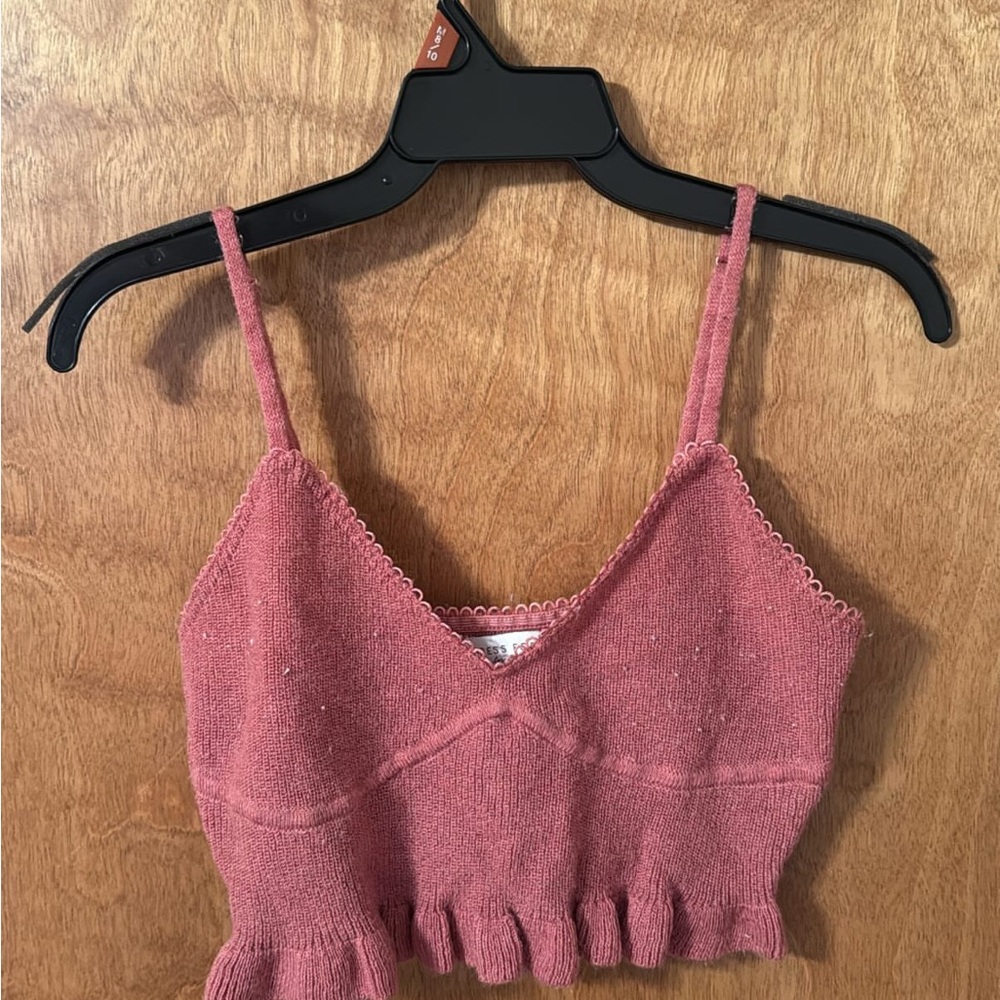Dress Forum Pink Crop Top